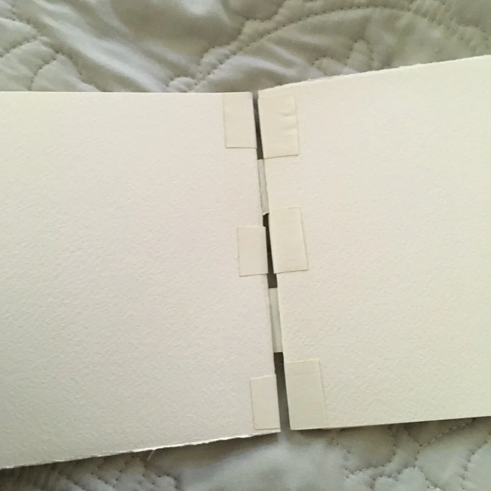 Handmade Watercolor Journal Sketchbook Bird Cover